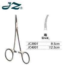 金鍾無鍍層止血鉗  JC3901 9.5cm 彎全齒（哈氏）