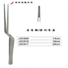 金鍾鼻用(yong)鑷槍形 J3C011 20cm 有(yǒu)齒 WD