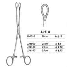 金鍾海綿鉗直有(yǒu)齒 J34140 25cm 直有(yǒu)齒 頭寬12